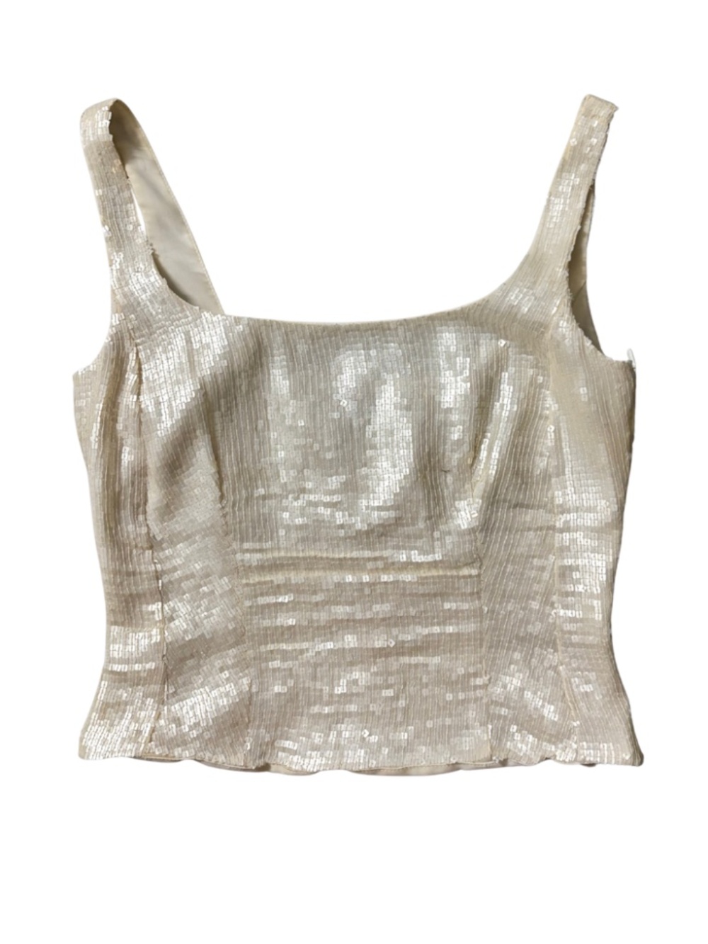 Giorgio Armani Sequined Tank Top